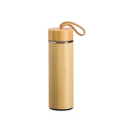 garrafa térmica bambu personalizada 400ml
